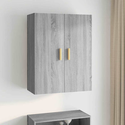 Hanging Wall Cabinet Grey Sonoma 69,5x34x90 cm