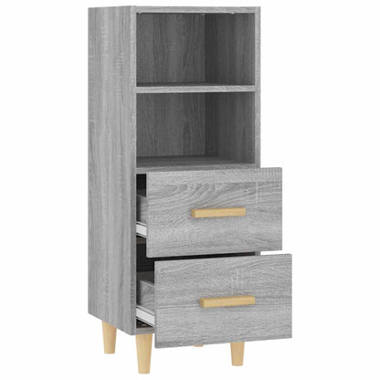 817415 vidaXL Sideboard Grey Sonoma 34,5x34x90 cm Engineered Wood