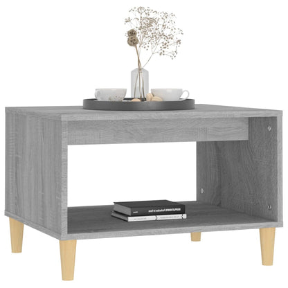 Coffee Table Grey Sonoma 60x50x40 cm Engineered Wood