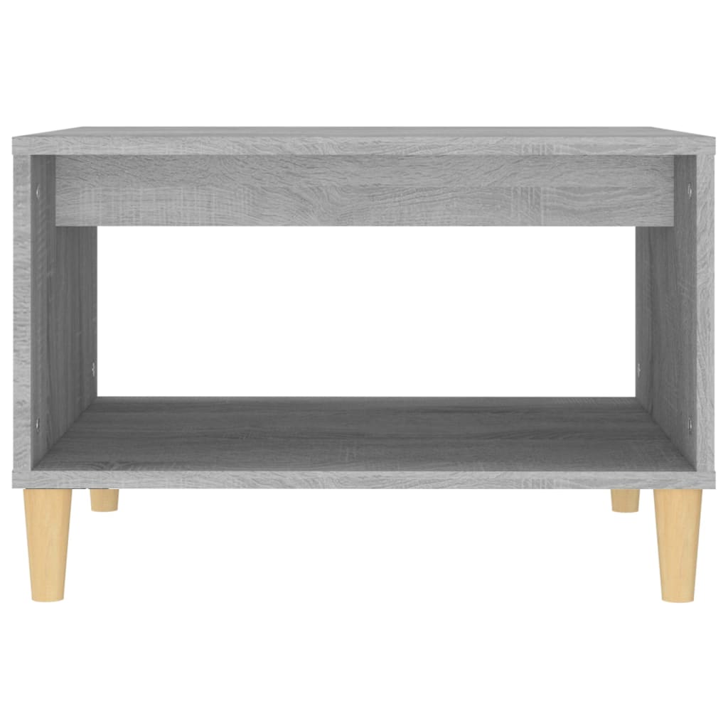 Coffee Table Grey Sonoma 60x50x40 cm Engineered Wood