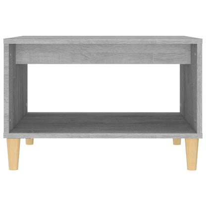Coffee Table Grey Sonoma 60x50x40 cm Engineered Wood