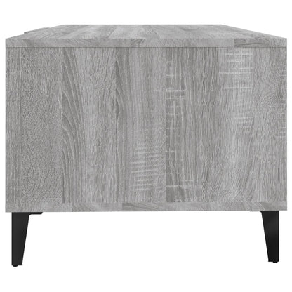 Coffee Table Grey Sonoma 102x50x40 cm Engineered Wood