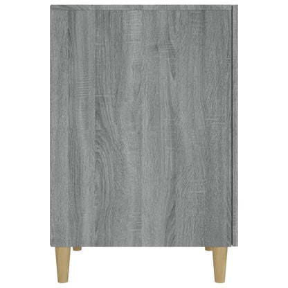 Desk Grey Sonoma 140x50x75 cm Engineered Wood