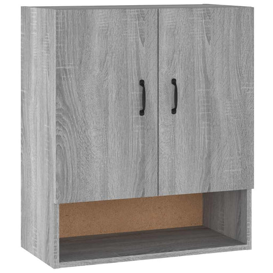 817589 vidaXL Wall Cabinet Grey Sonoma 60x31x70 cm Engineered Wood