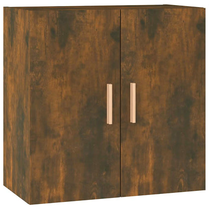 817591 vidaXL Wall Cabinet Smoked Oak 60x30x60 cm Engineered Wood