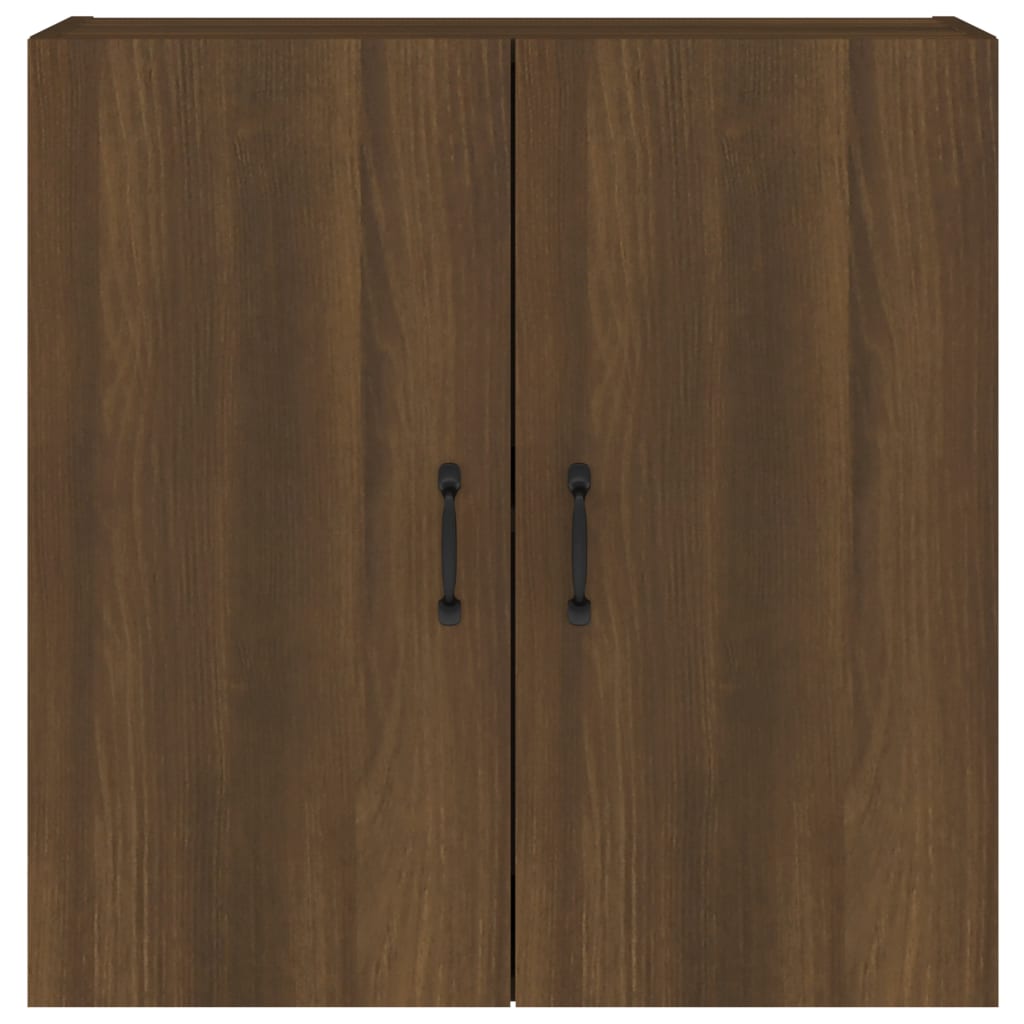 Floating Cabinet | Brown Oak | Engineered Wood | 60x31x60 cm