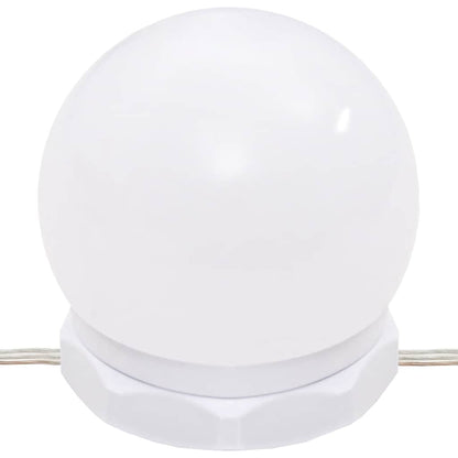 Mirror Cabinet with LED Smoked Oak 60x31.5x62 cm