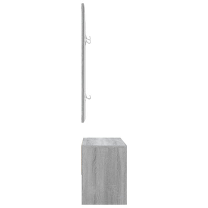 Hallway Furniture Set Grey Sonoma Engineered Wood