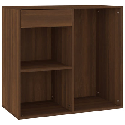 Cosmetic Cabinet | Brown oak | Engineered wood | 80x40x75 cm