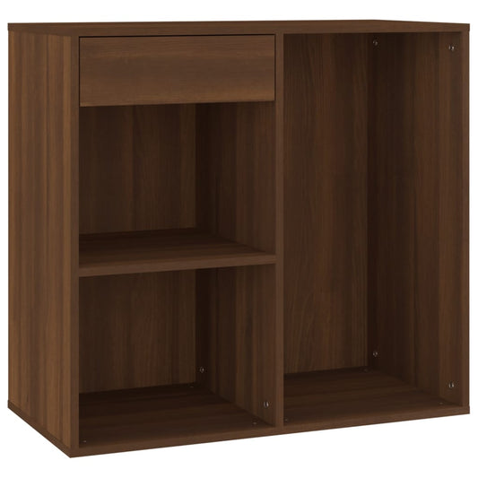 Cosmetic Cabinet | Brown oak | Engineered wood | 80x40x75 cm