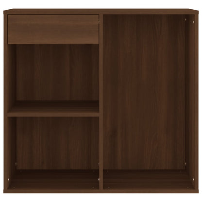 Cosmetic Cabinet | Brown oak | Engineered wood | 80x40x75 cm