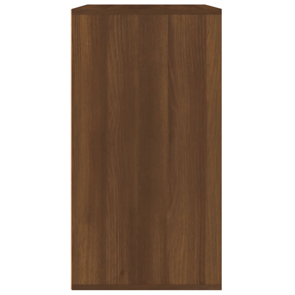 Cosmetic Cabinet | Brown oak | Engineered wood | 80x40x75 cm