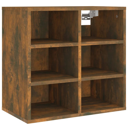Shoe Cabinet Smoked Oak 52,5x30x50 cm