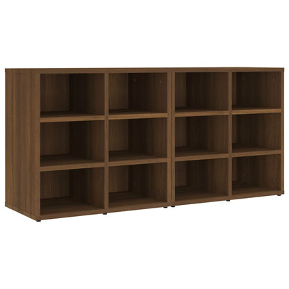 Shoe Cabinets 2 pcs Brown Oak 52,5x30x50 cm