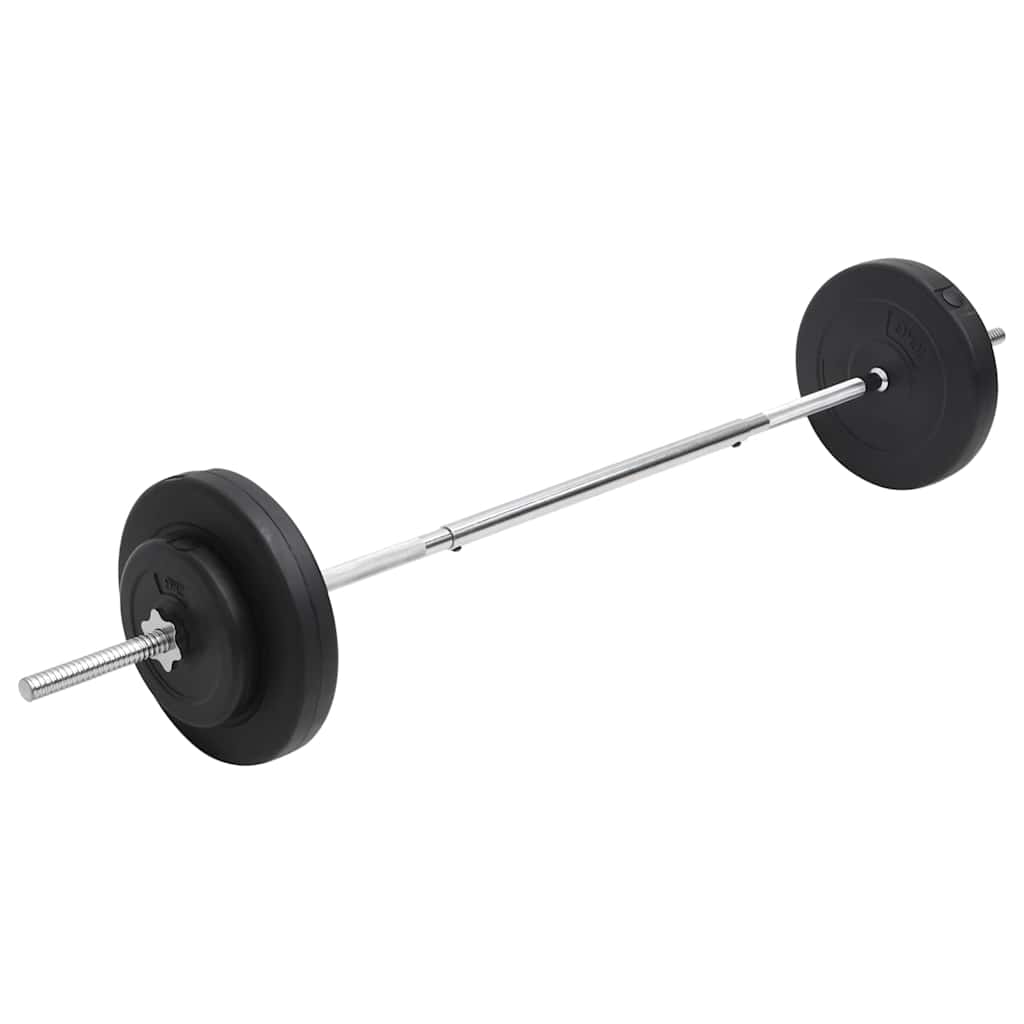 93585 vidaXL Barbell with Plates Set 30 kg