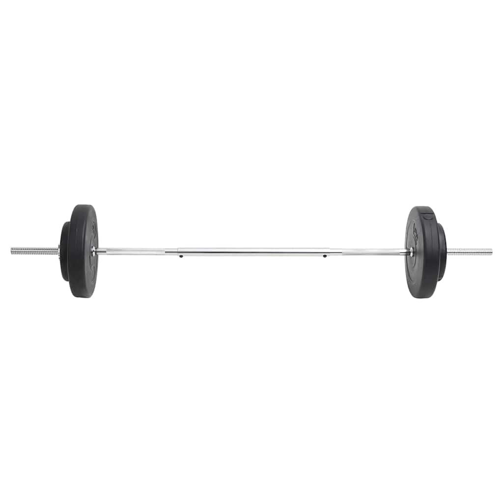 93585 vidaXL Barbell with Plates Set 30 kg