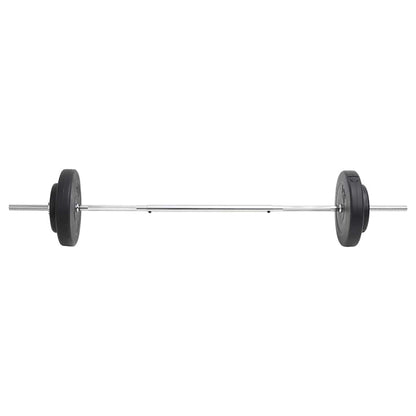 93585 vidaXL Barbell with Plates Set 30 kg