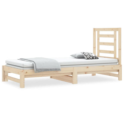 Pull-out Day Bed without Mattress 2x(90x200) cm