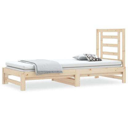 Pull-out Day Bed without Mattress 2x(90x190) cm