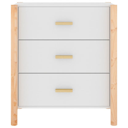 Sideboard White 62x38x70 cm Engineered Wood