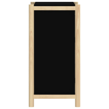 Sideboard Black 62x38x75 cm Engineered Wood