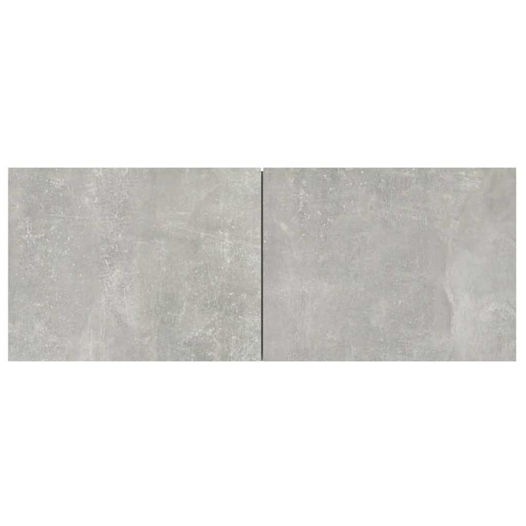 4 Piece TV Cabinet Set Concrete Grey 80x30x30 cm Engineered Wood