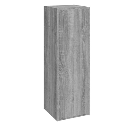 8 Piece TV Cabinet Set Grey Sonoma Engineered Wood