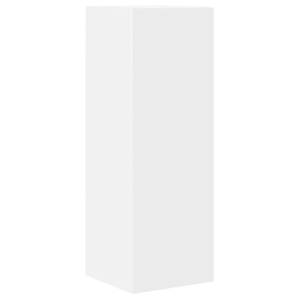 5 Piece TV Cabinet Set White Engineered Wood