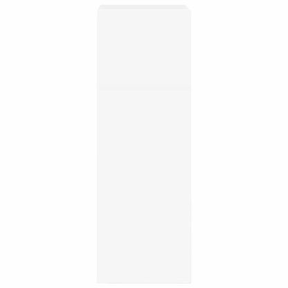 5 Piece TV Cabinet Set White Engineered Wood