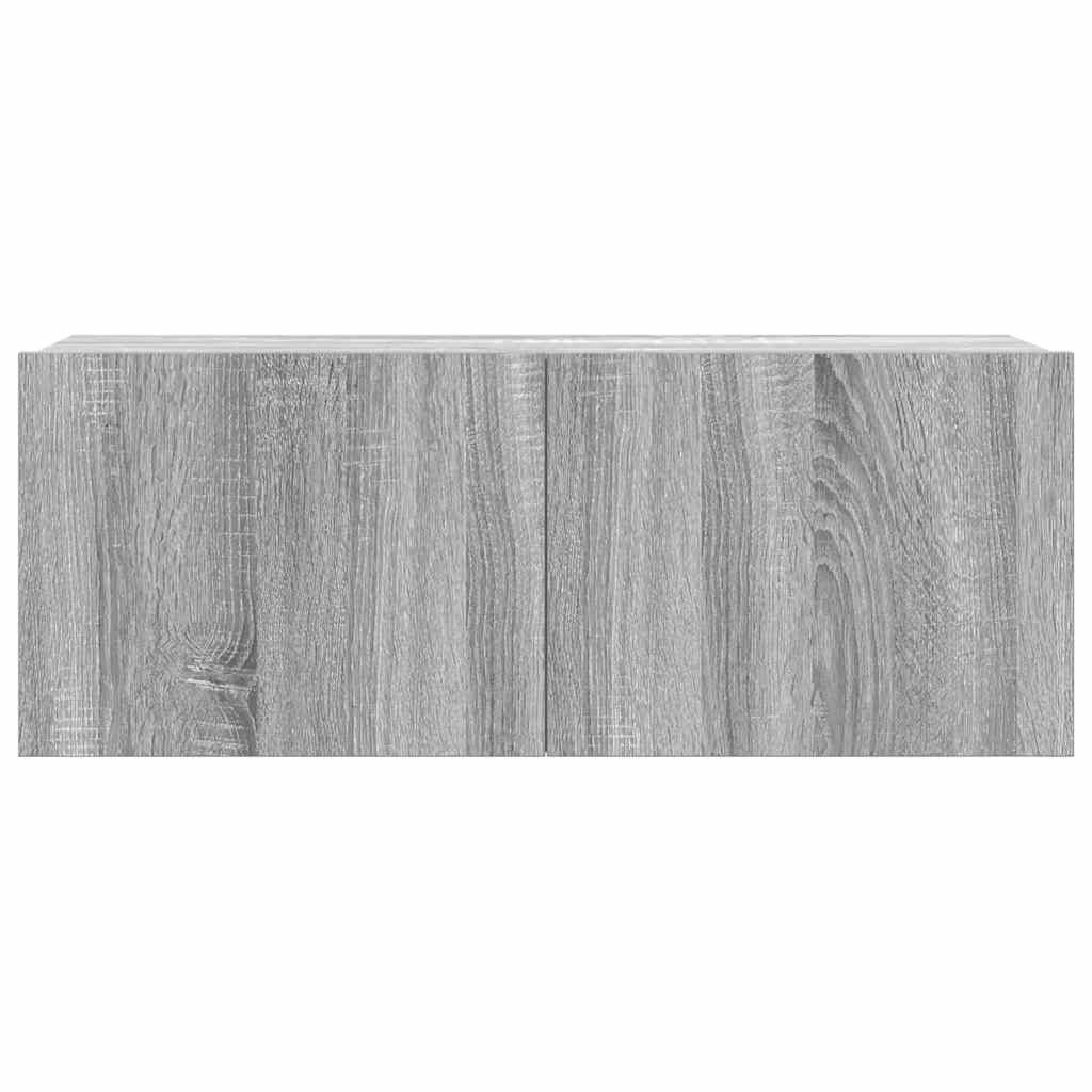 5 Piece TV Cabinet Set Grey Sonoma Engineered Wood