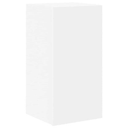 7 Piece TV Cabinet Set White Engineered Wood