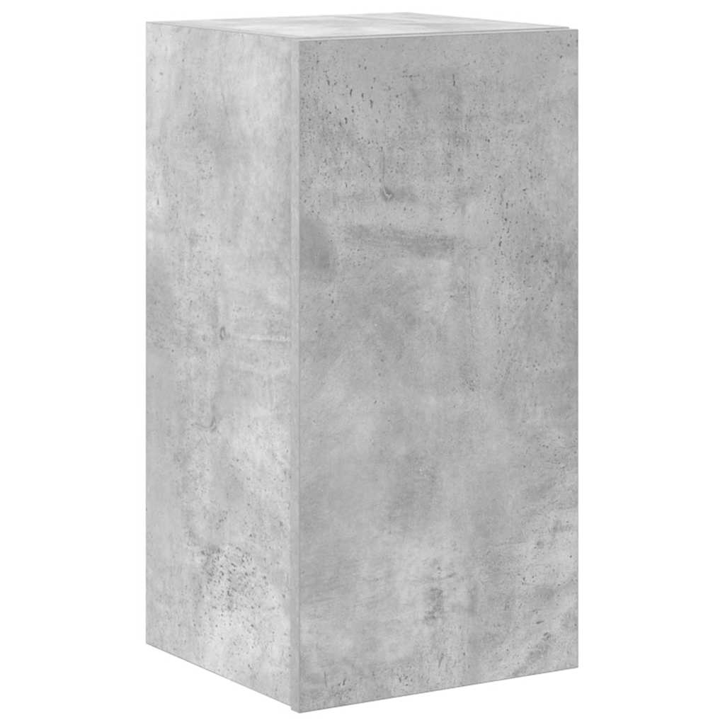 7 Piece TV Cabinet Set Concrete Grey Engineered Wood