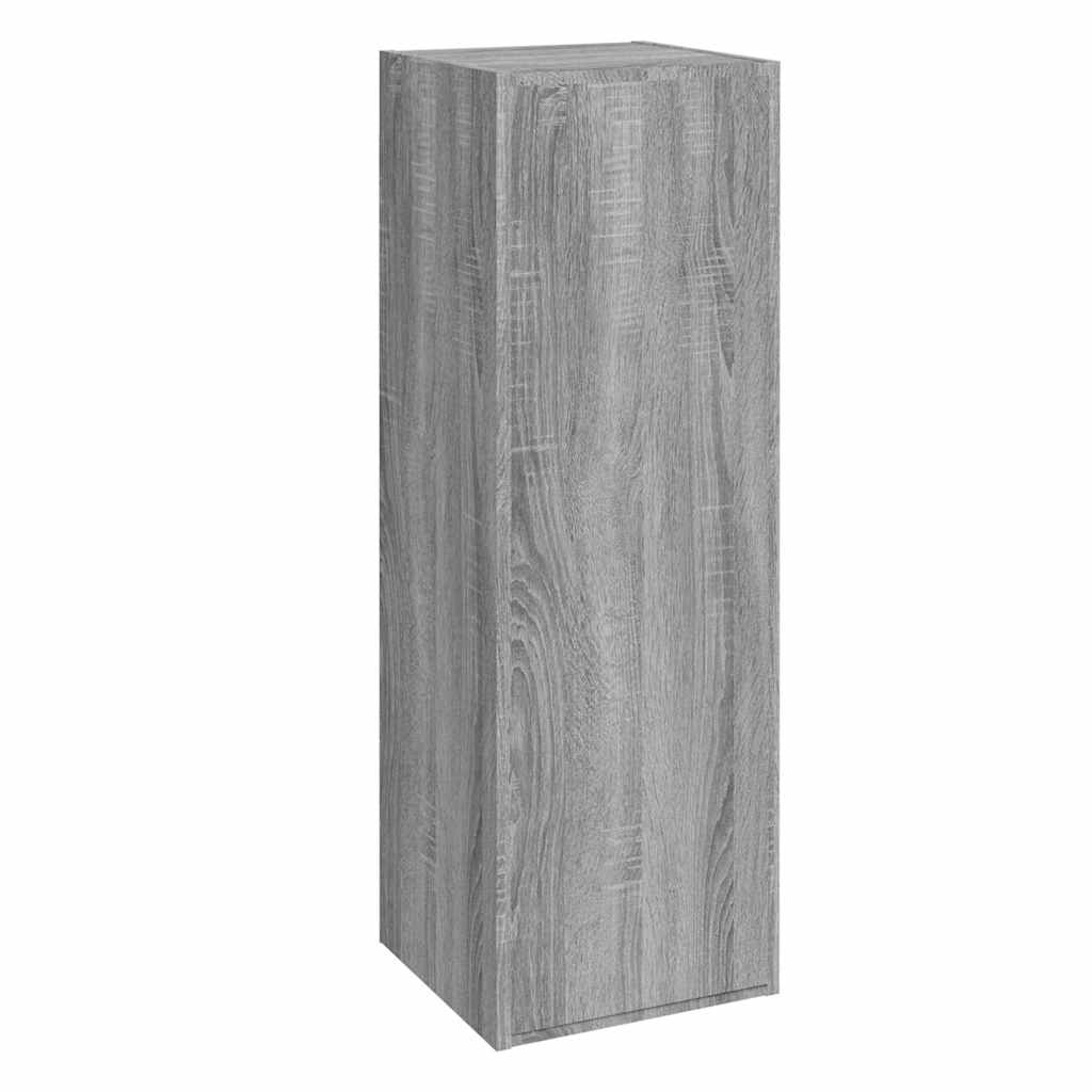 4 Piece TV Cabinet Set Grey Sonoma Engineered Wood