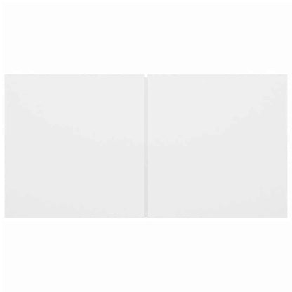 5 Piece TV Cabinet Set White Engineered Wood