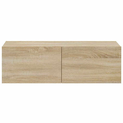 5 Piece TV Cabinet Set Sonoma Oak Engineered Wood