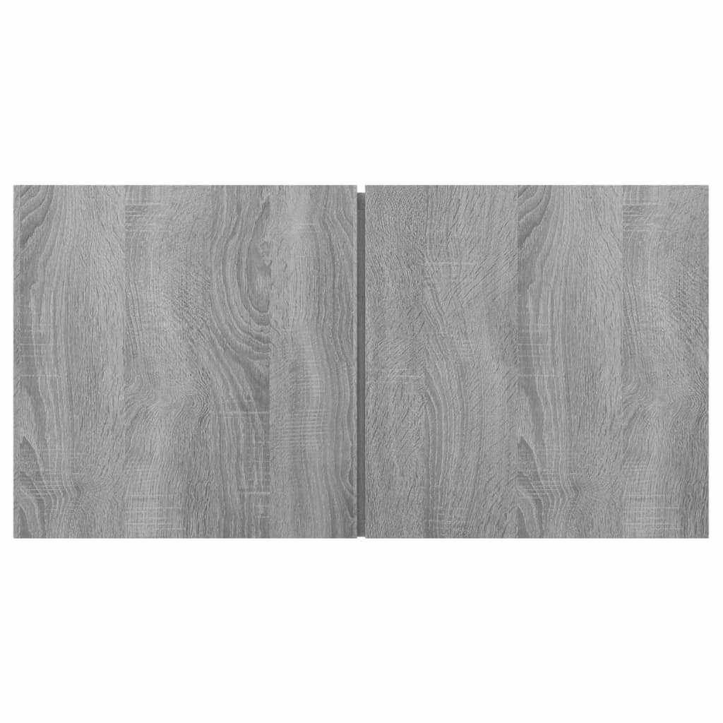 5 Piece TV Cabinet Set Grey Sonoma Engineered Wood
