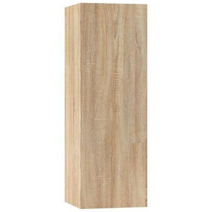 5 Piece TV Cabinet Set Sonoma Oak Engineered Wood