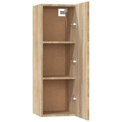 5 Piece TV Cabinet Set Sonoma Oak Engineered Wood