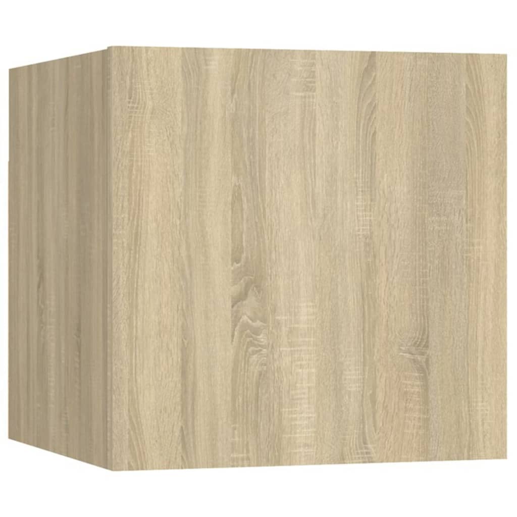 TV Cabinet Set | Set of 5 | Sonoma Oak | Engineered Wood | Large