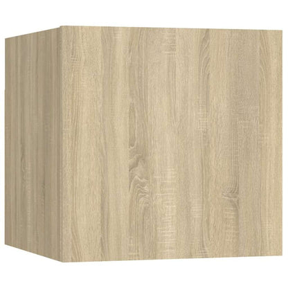 5 Piece TV Cabinet Set Sonoma Oak Engineered Wood