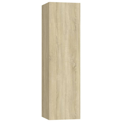 TV Cabinet Set | Set of 5 | Sonoma Oak | Engineered Wood | Large