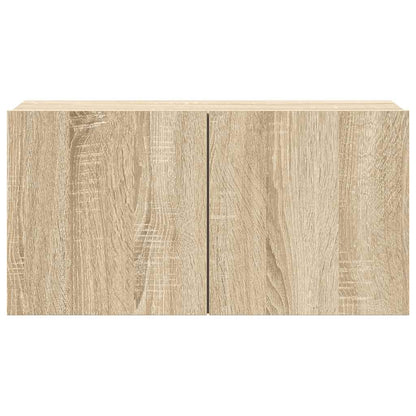 7 Piece TV Cabinet Set Sonoma Oak Engineered Wood