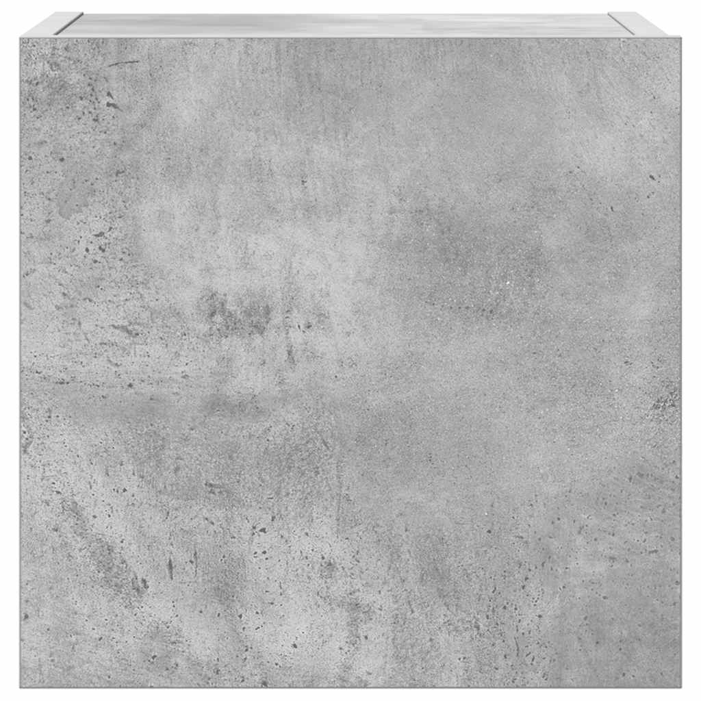 7 Piece TV Cabinet Set Concrete Grey Engineered Wood