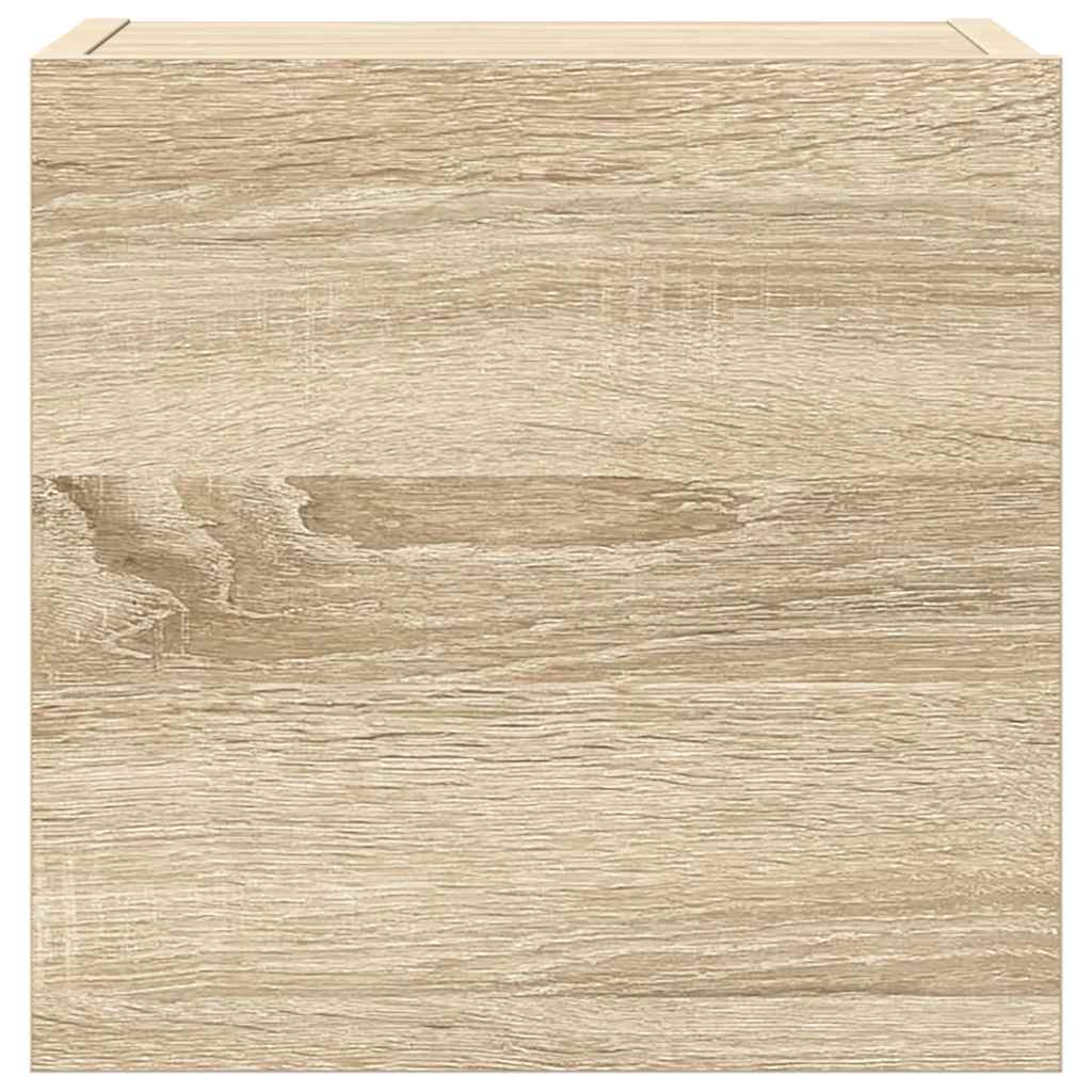 7 Piece TV Cabinet Set Sonoma Oak Engineered Wood