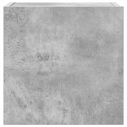 7 Piece TV Cabinet Set Concrete Grey Engineered Wood