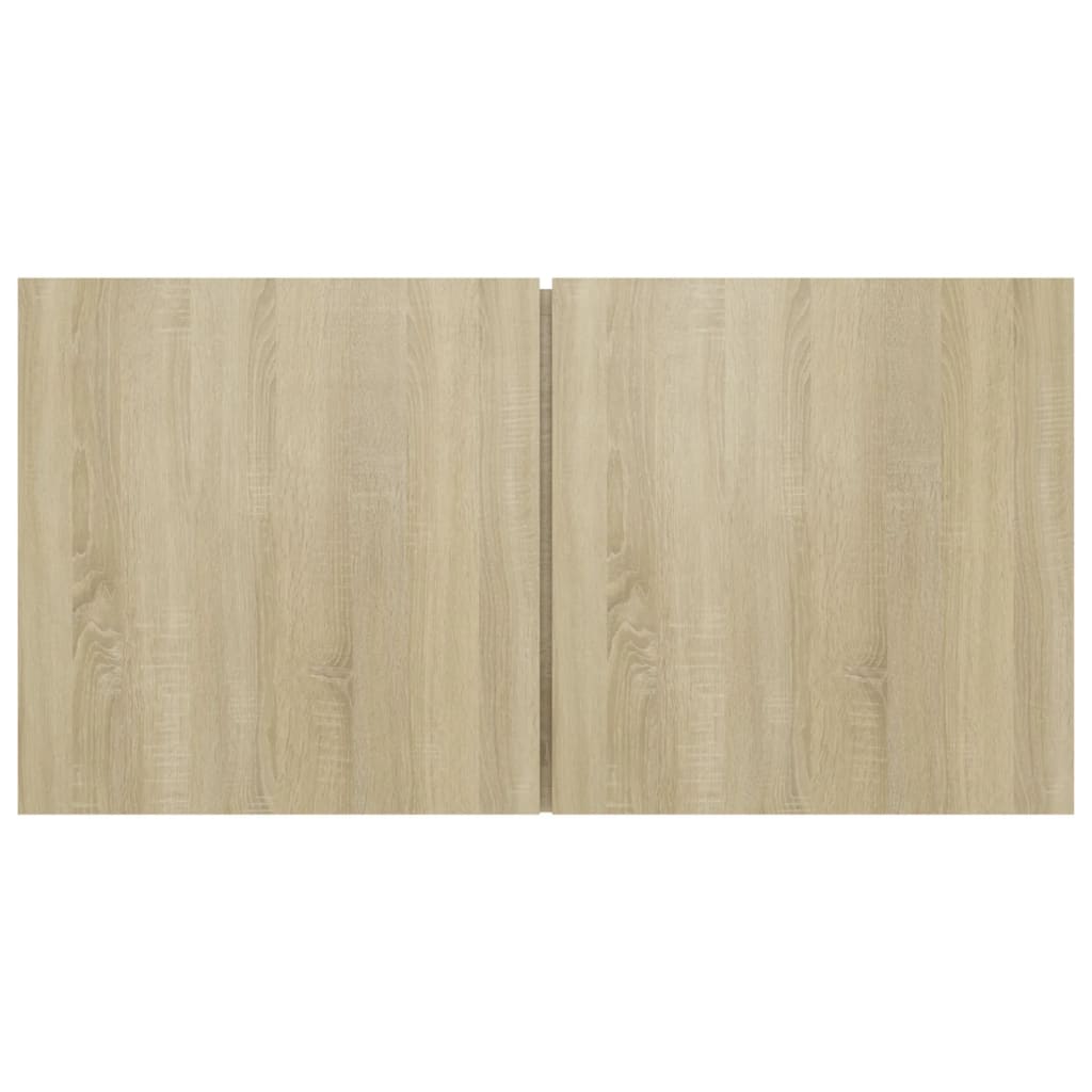 4 Piece TV Cabinet Set Sonoma Oak Engineered Wood