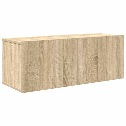 7 Piece TV Cabinet Set Sonoma Oak Engineered Wood