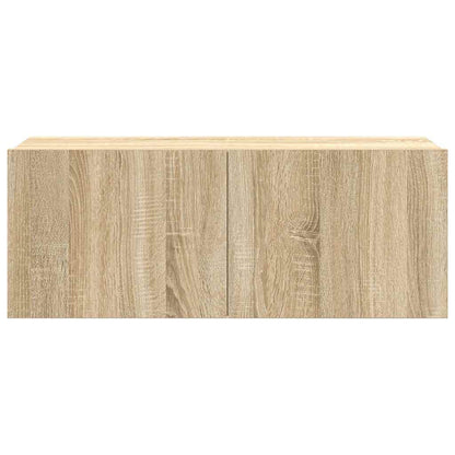 7 Piece TV Cabinet Set Sonoma Oak Engineered Wood