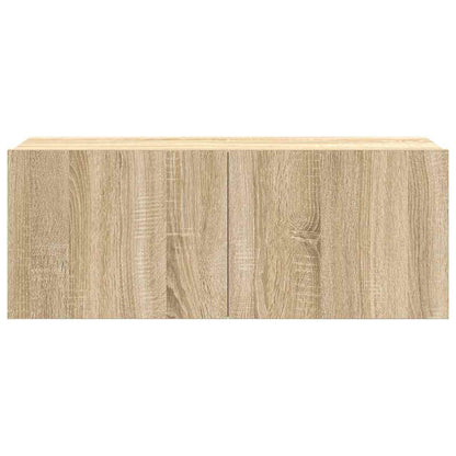 7 Piece TV Cabinet Set Sonoma Oak Engineered Wood