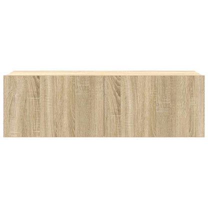 7 Piece TV Cabinet Set Sonoma Oak Engineered Wood